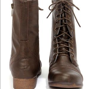 Madden Girl Combat Boots